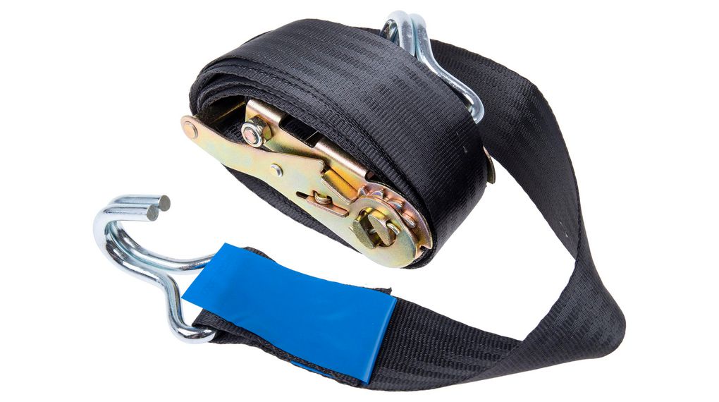 Lashing Strap, 4m, 1.2t, Black